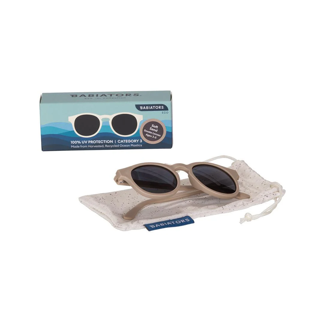 Babiators Eco Original Keyhole Sunglasses  - Soft Sand - Image 6