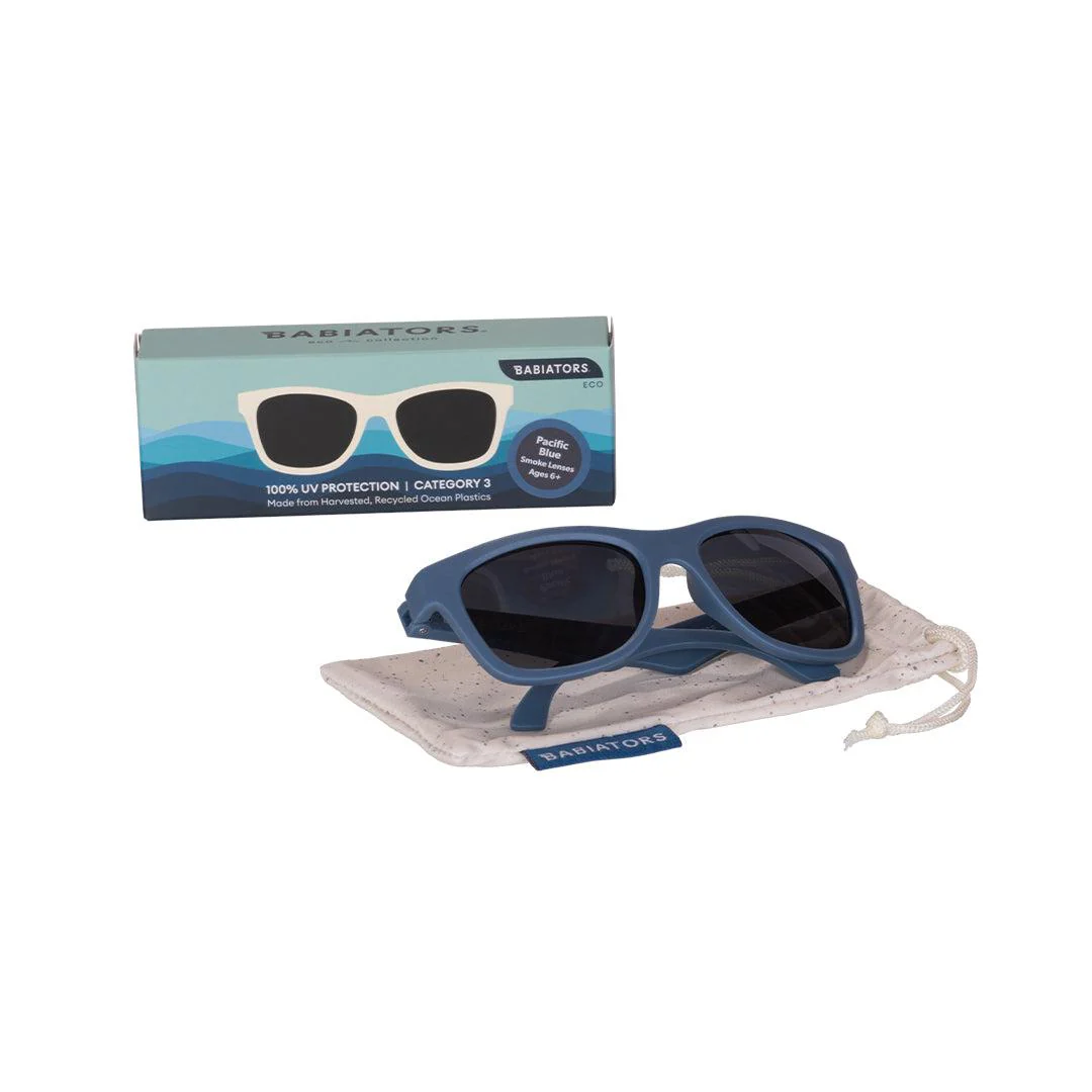 Babiators Eco Original Navigator Sunglasses  - Pacific Blue - Image 6