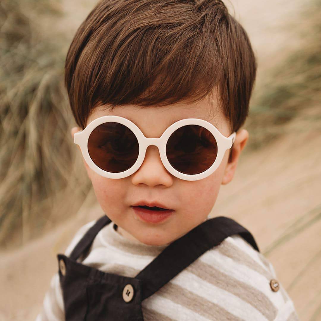 Babiators Original Euro Round Sunglasses - Sweet Cream - Image 4