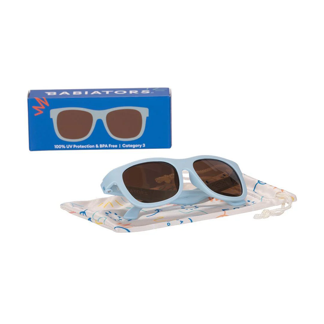 Babiators Original Navigator Sunglasses  - Baby Blue - Image 5