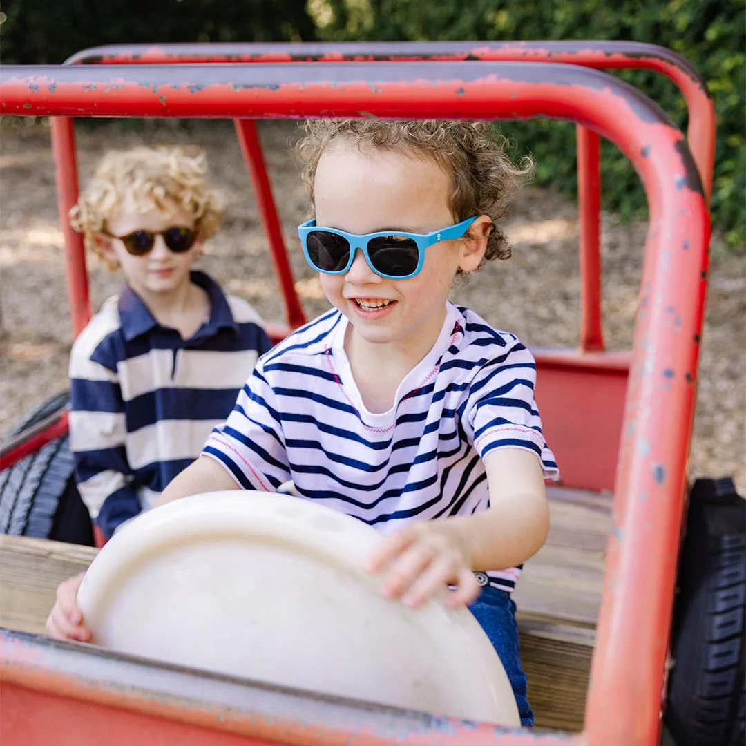 Babiators Original Navigator Sunglasses  - Blue Crush - Image 4