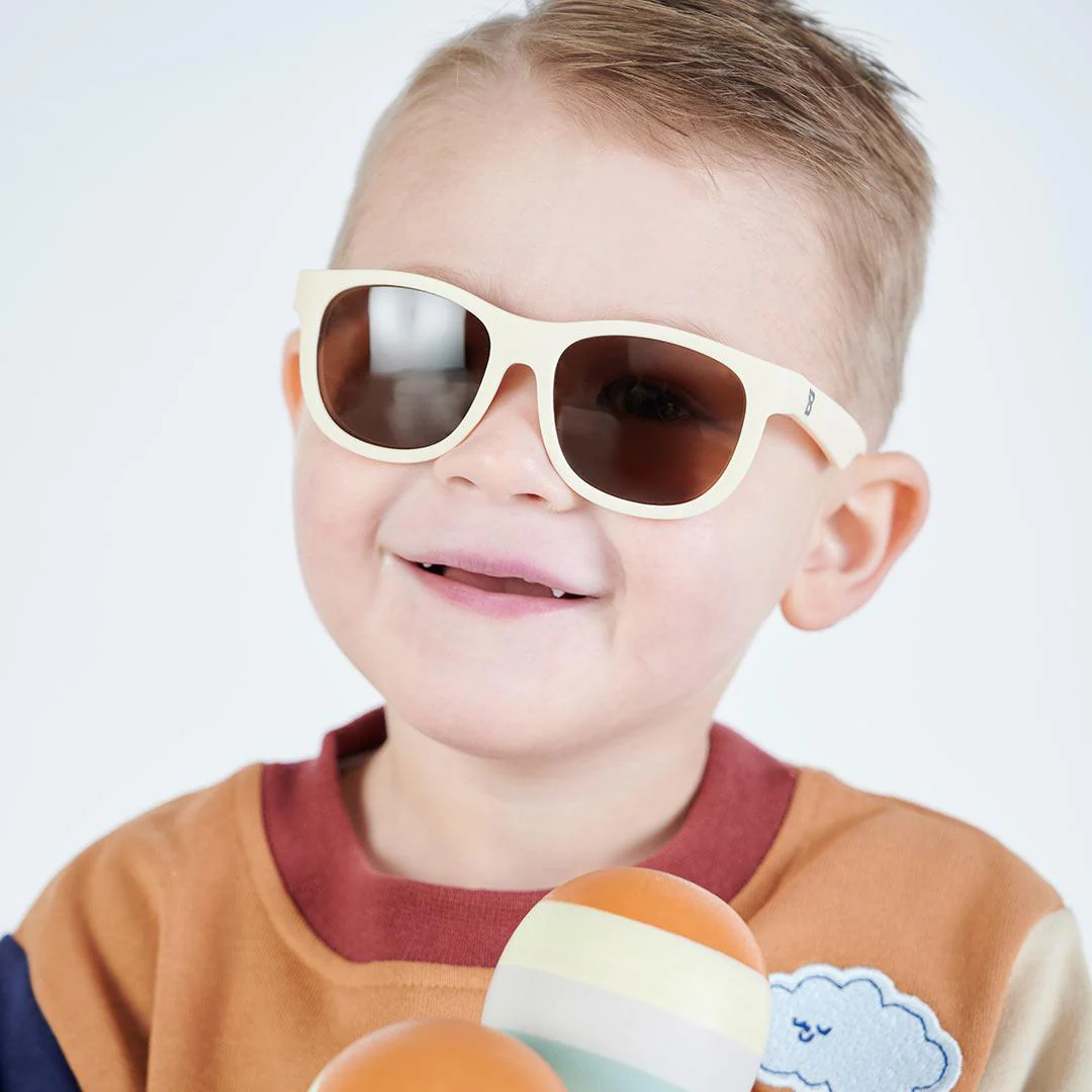 Babiators Original Navigator Sunglasses  - Sweet Cream - Image 3