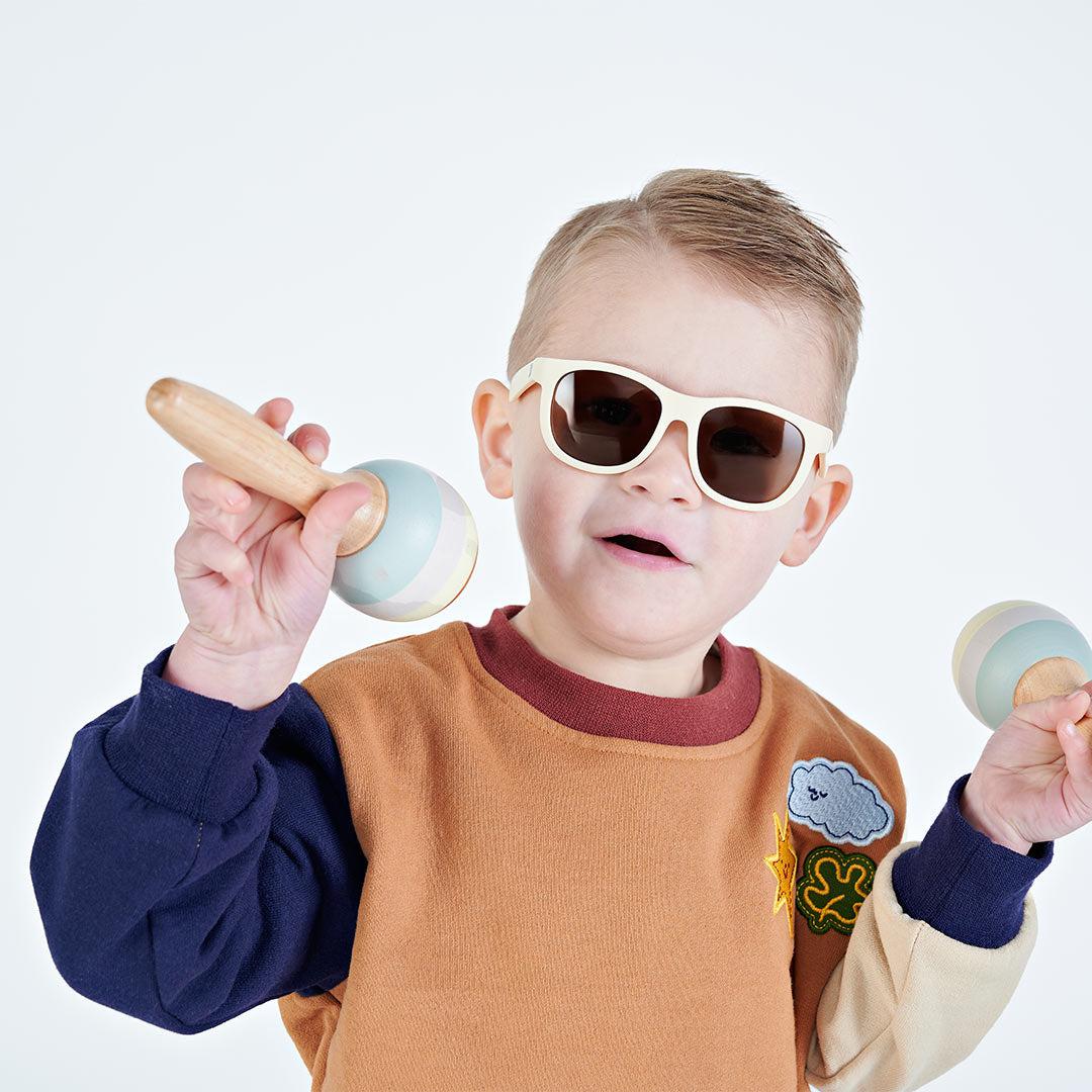 Babiators Original Navigator Sunglasses  - Sweet Cream - Image 4