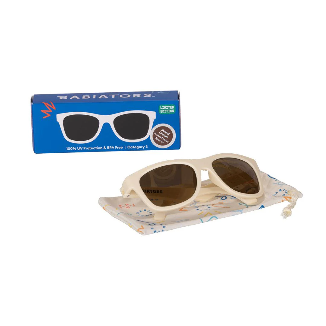 Babiators Original Navigator Sunglasses  - Sweet Cream - Image 5