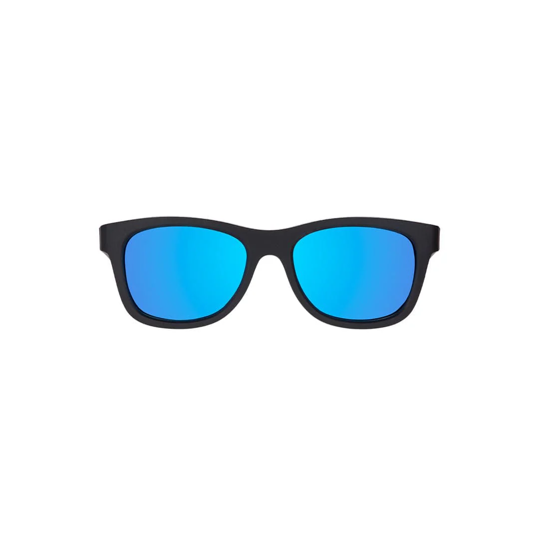 Babiators Polarised Navigator Sunglasses - Jet Black - Image 6