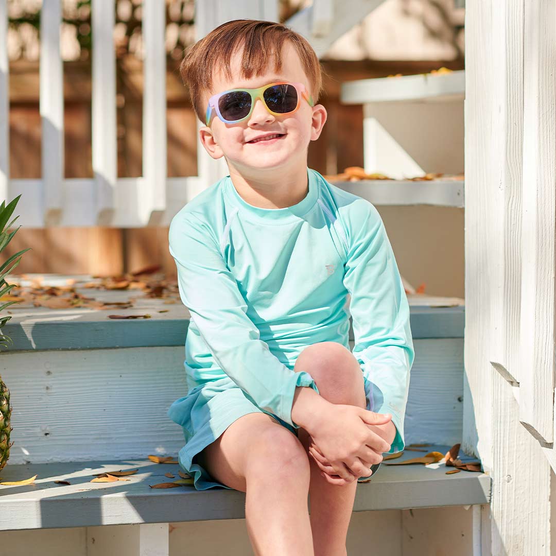 Babiators UV Shirt - Blue/White - Image 3