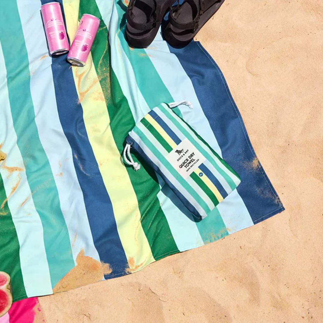 Dock & Bay Adults Beach Towel - Cool Lagoon - Image 5