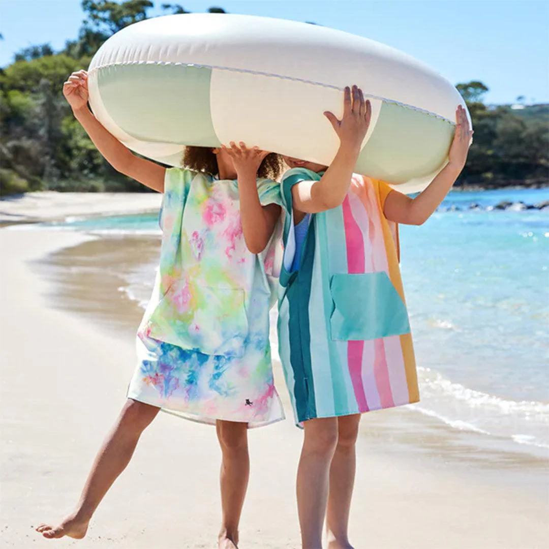 Dock & Bay Kid's Beach Poncho - Coastal Candy - Image 3