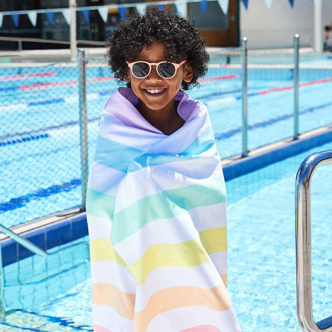 Dock & Bay Kid's Beach Towel - Unicorn Waves - Image 2